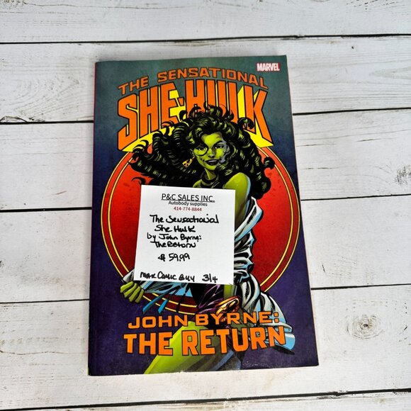Sensational She Hulk The Return John Byrne First Printing 2016 Marvel Comics PB - Picture 4 of 4